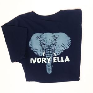 Ivory Ella Pocket Tee Shirt